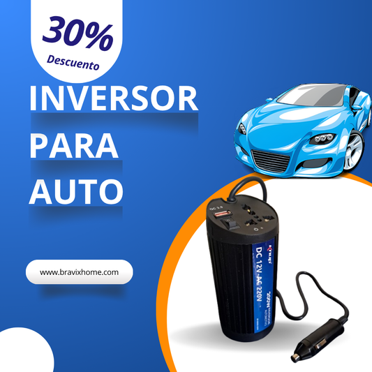 INVERSOR PARA AUTO 200W